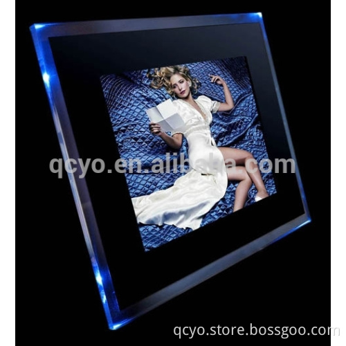 Acrylic LED photo frame LED display box